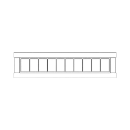10x60 Transom Window
